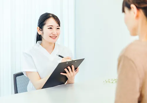 分かりやすい説明を心がけています。